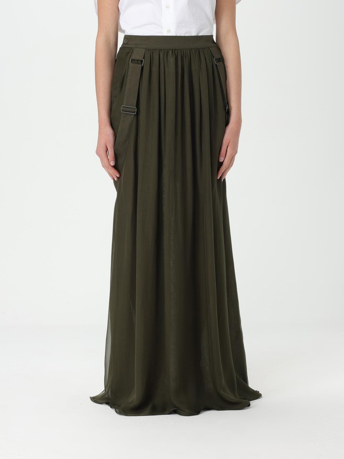 Max Mara Skirt Woman color Kaki