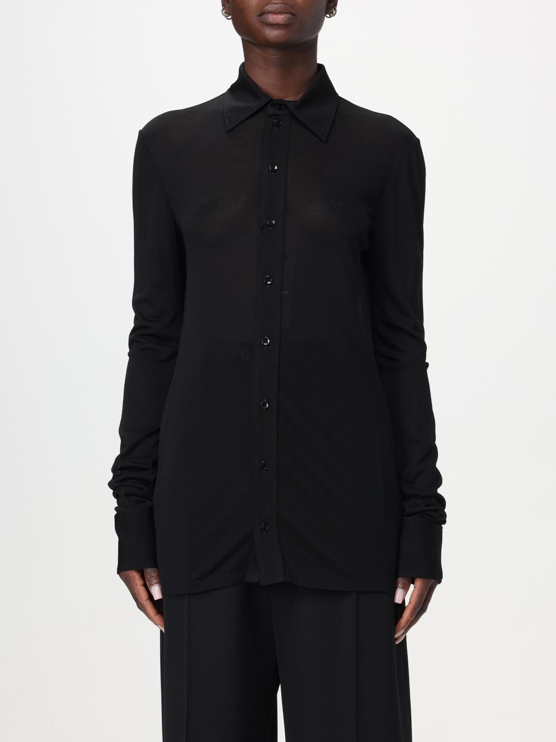Saint Laurent Shirt Woman color Black