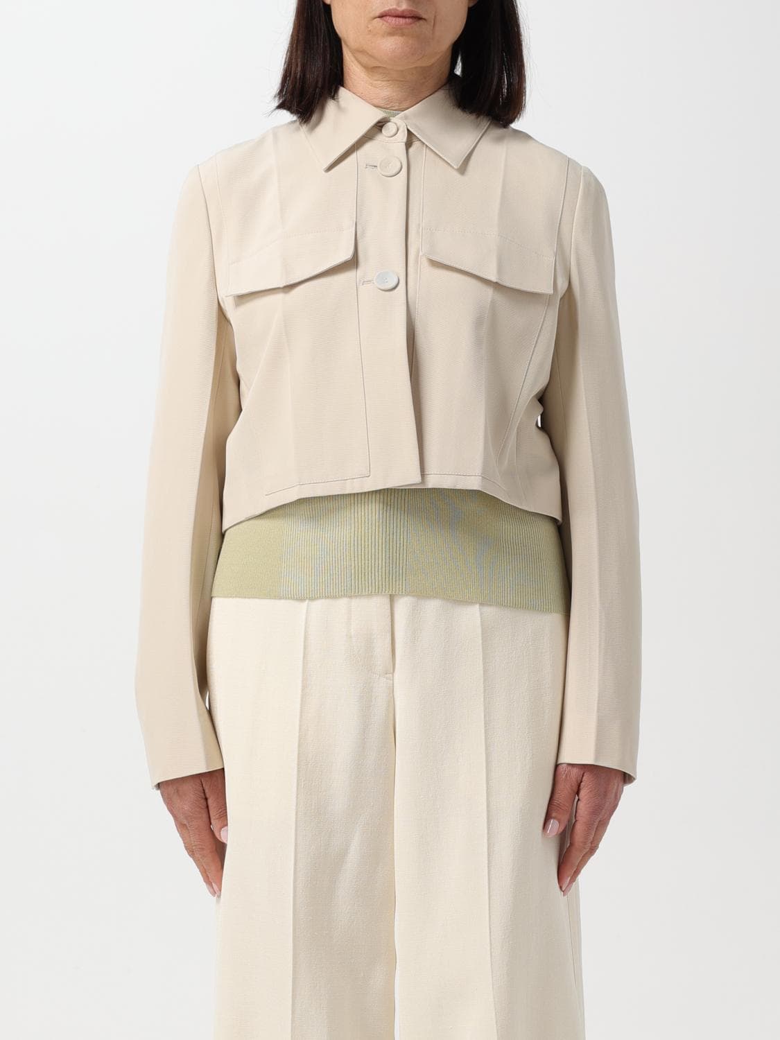 Fendi Jacket Woman color Beige