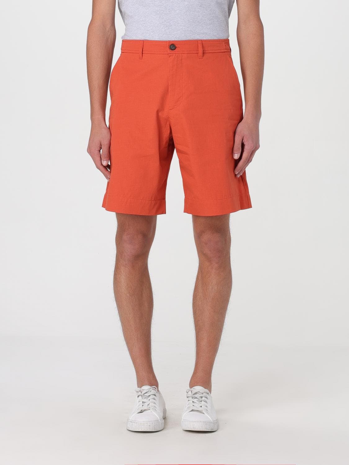 Maison Kitsuné Shorts Men color Orange