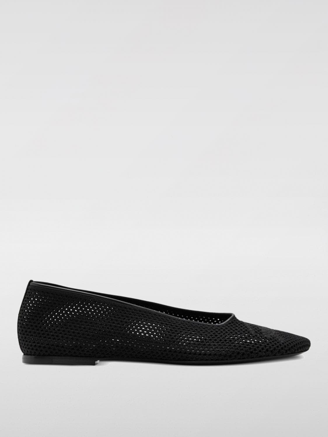 Burberry Ballet Flat Woman color Black