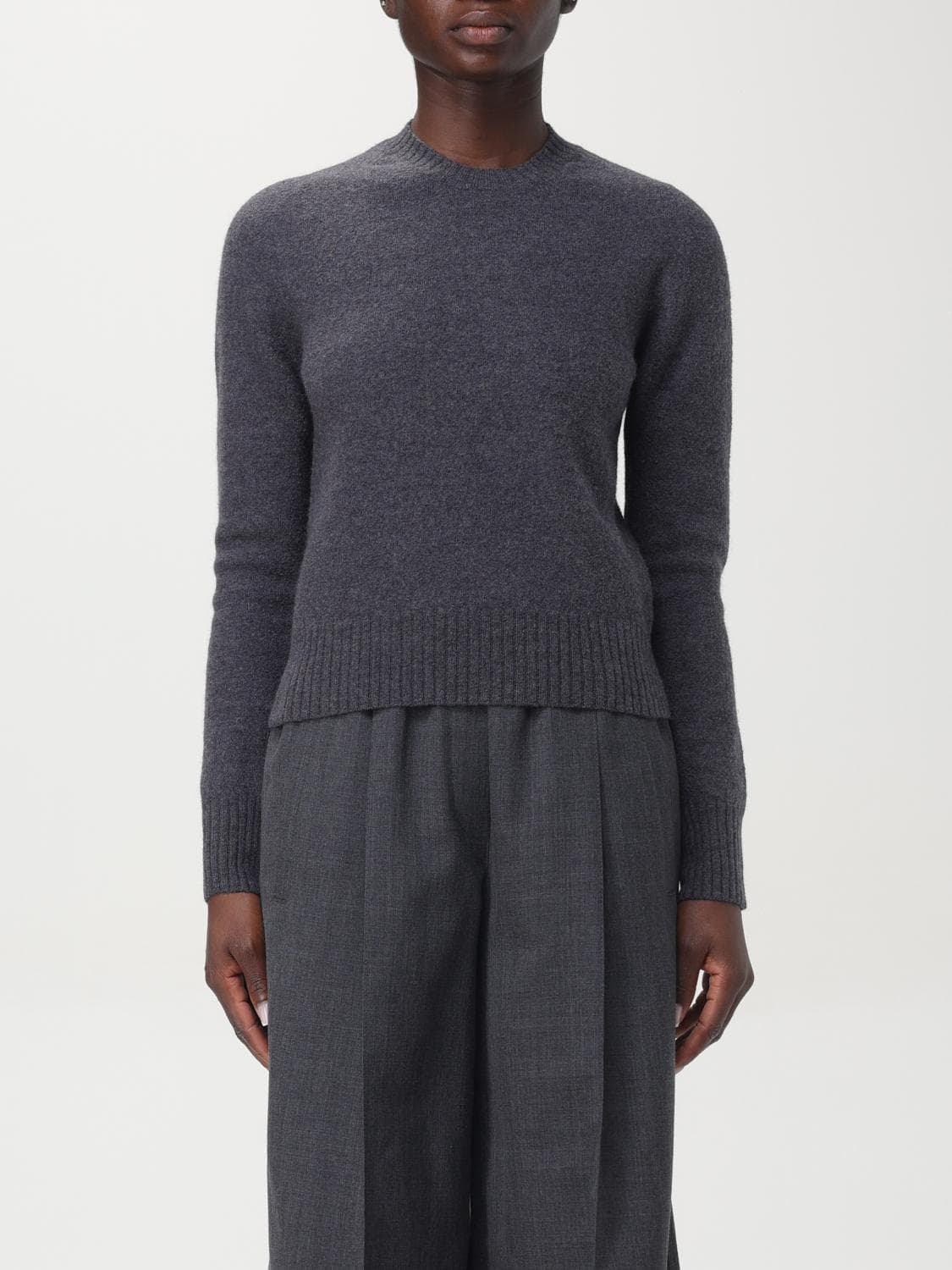 Jil Sander Sweater Woman color Grey