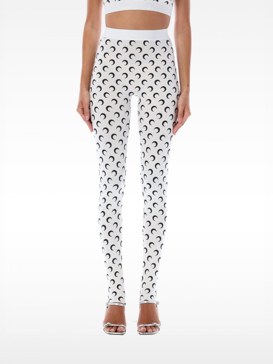 Marine Serre Pants Woman color White