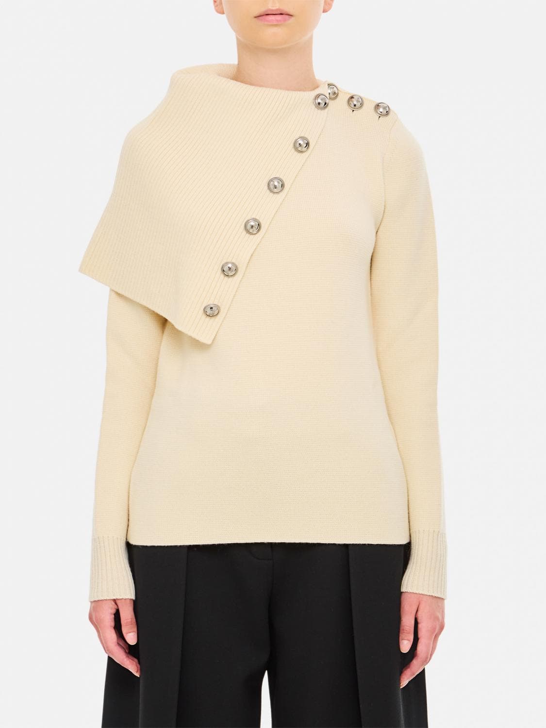 Rabanne Sweater Woman color White