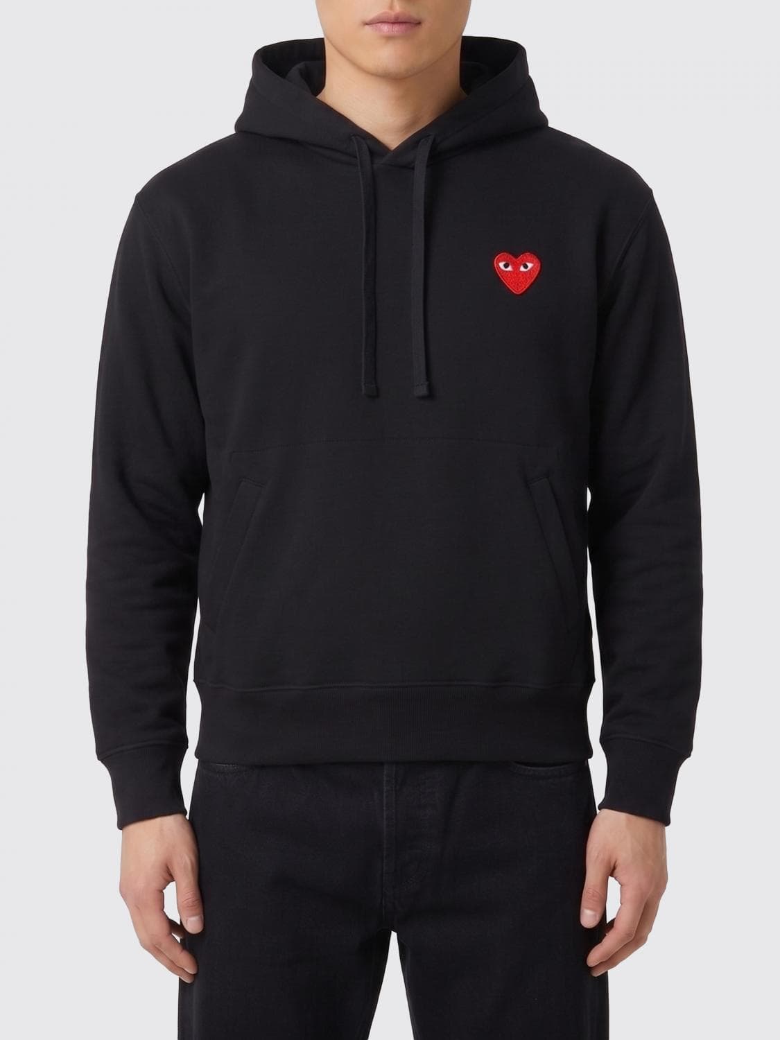 Comme Des Garçons Play Sweatshirt Men color Black