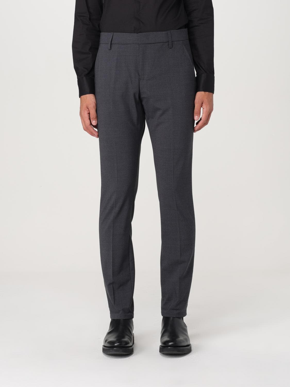 Dondup Pants Men color Charcoal