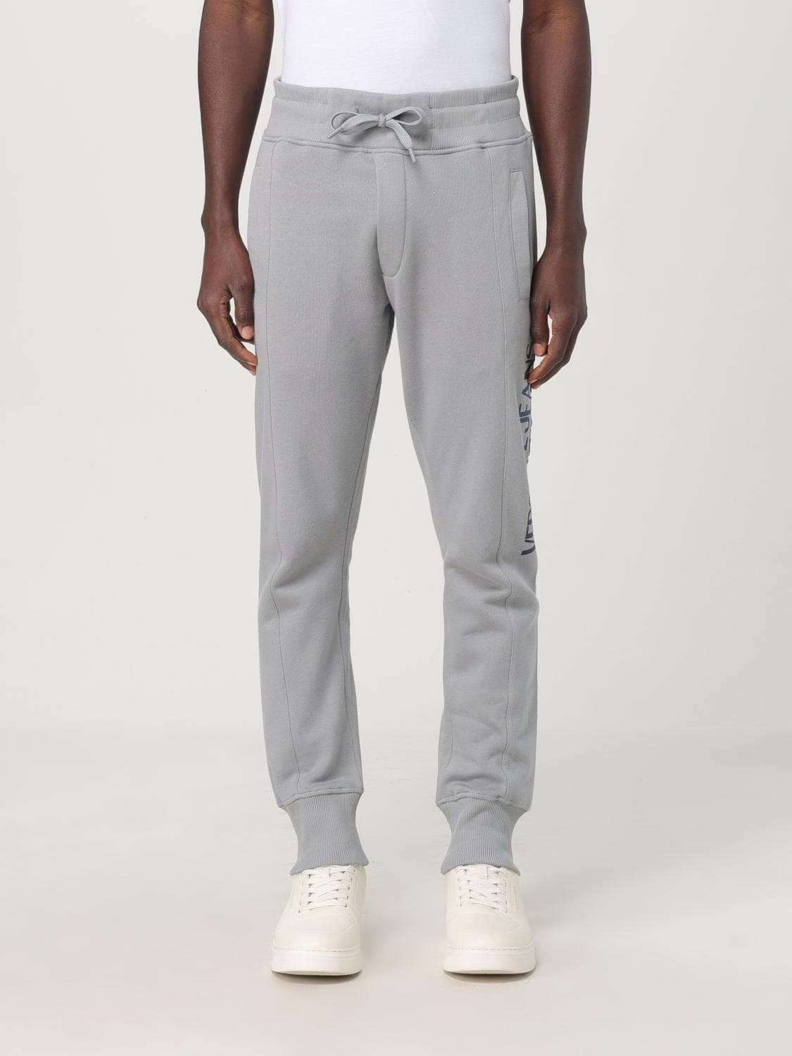 Versace Jeans Couture Pants Men color Grey