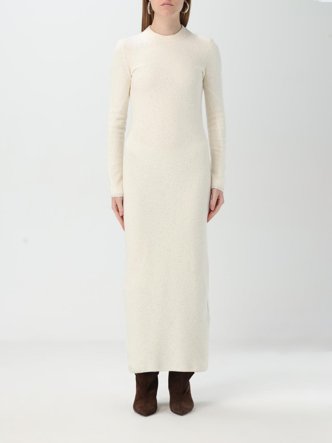 Jil Sander Dress Woman color White