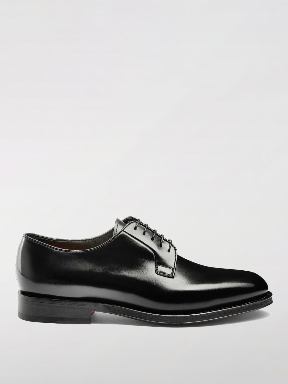 Santoni Brogue Shoes Men color Black