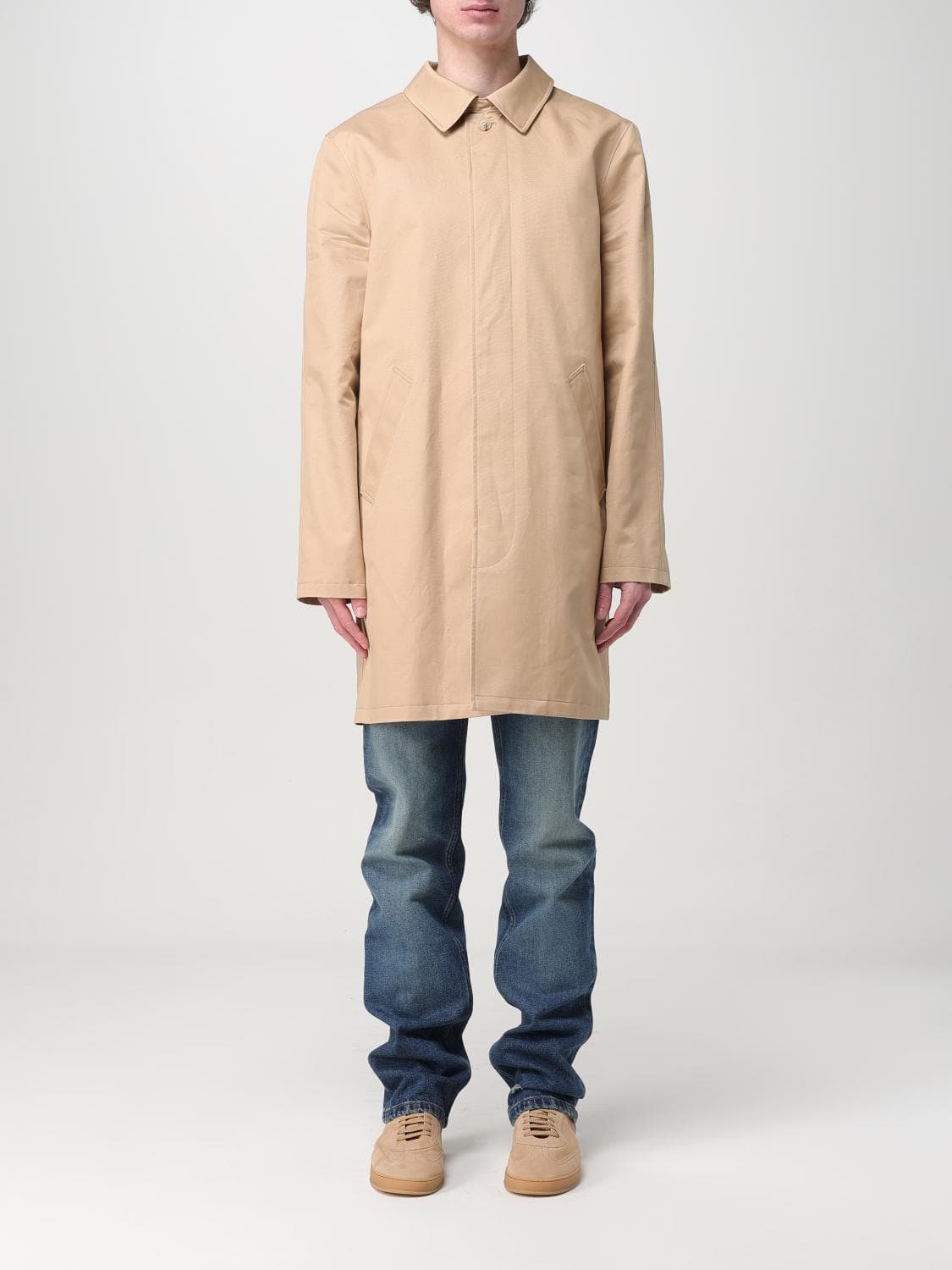 A.p.c. A. P.C. Jacket Men color Beige · XL