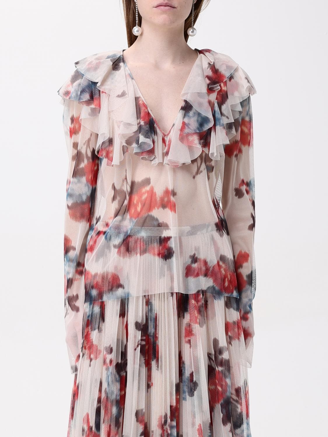 Philosophy Di Lorenzo Serafini Top Woman color Beige