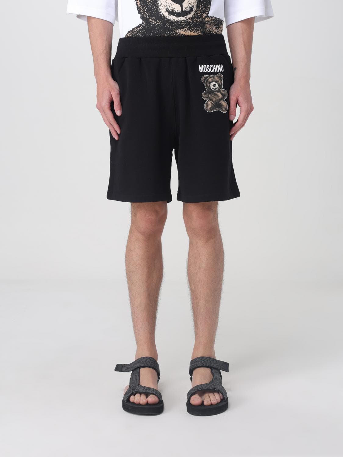 Moschino Couture Shorts Men color Black