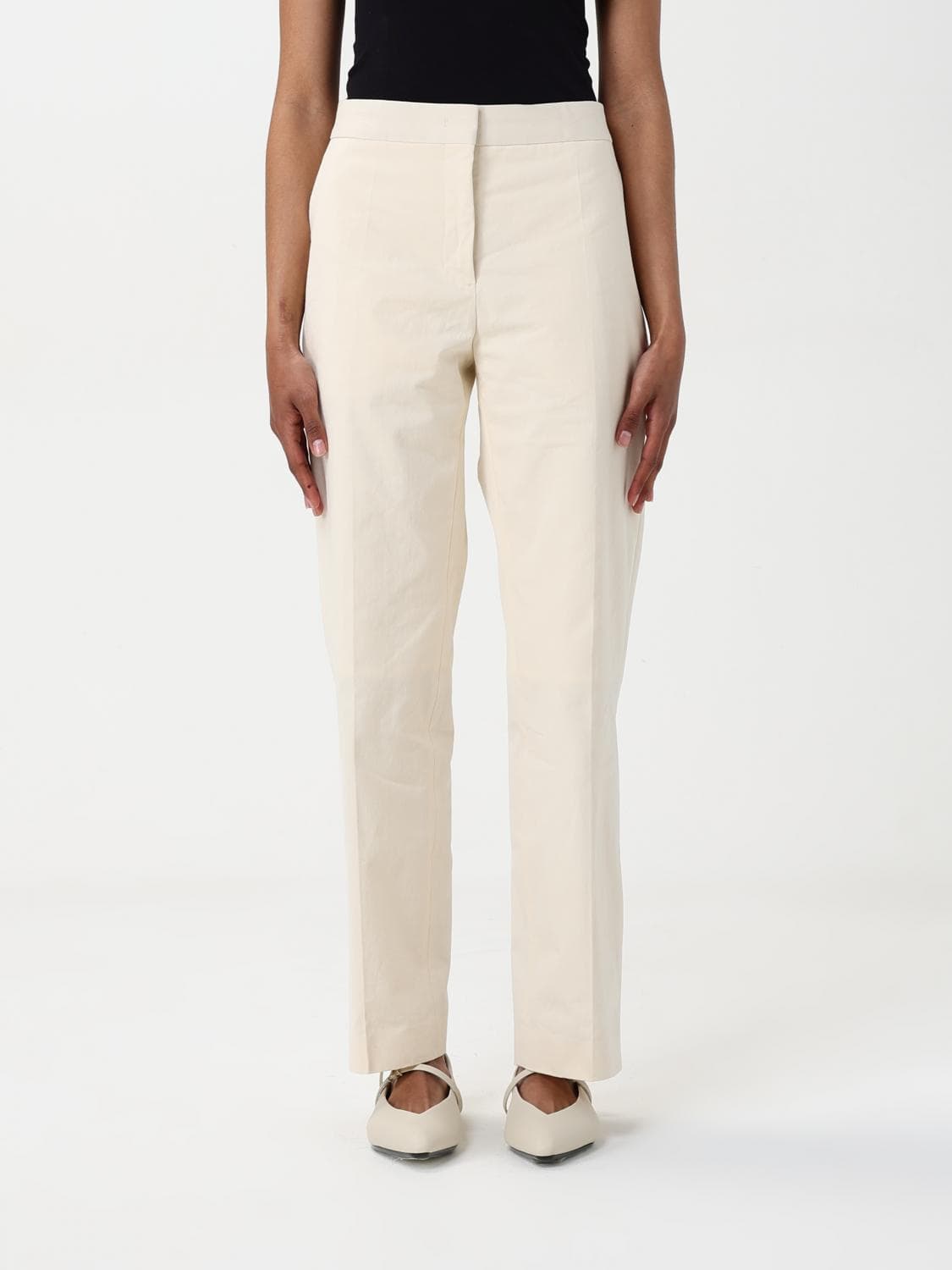 Jil Sander Pants Woman color White