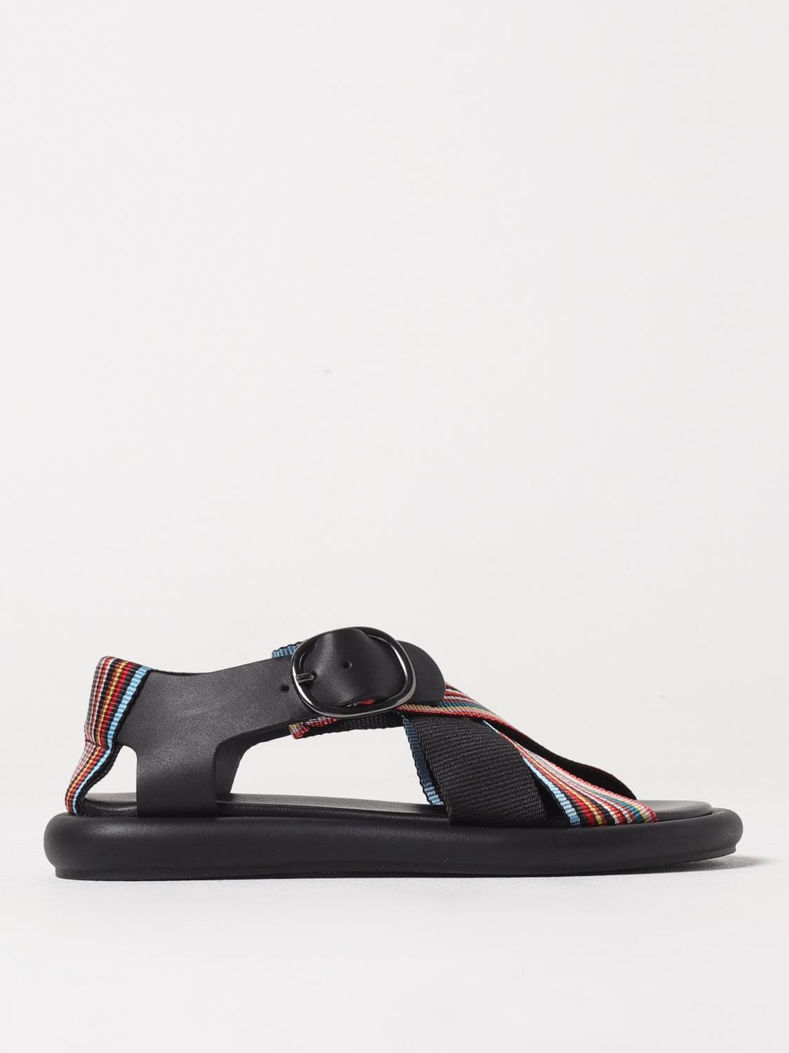 Paul Smith Flat Sandal Woman color Black