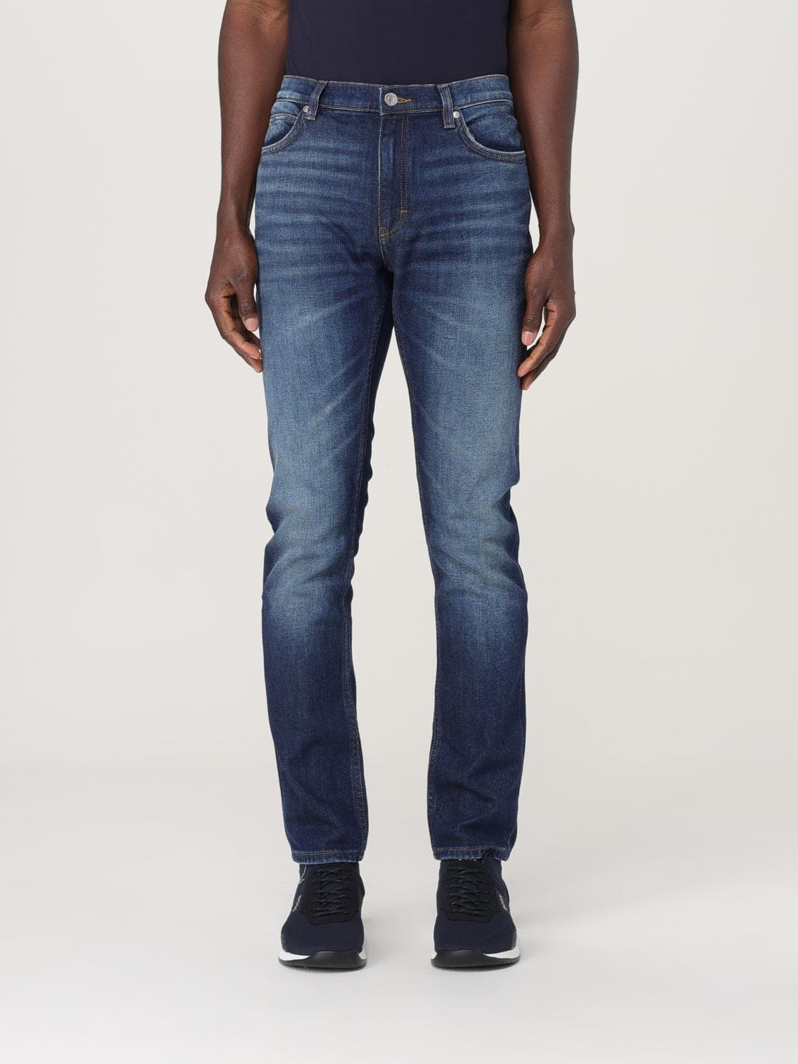 Hugo Jeans Men color Blue