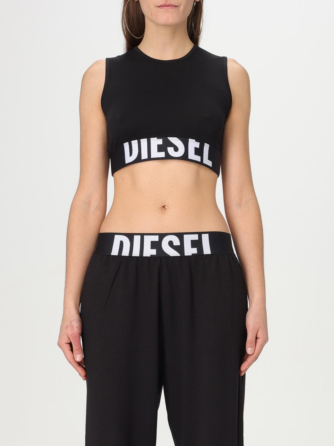 Diesel Top Woman color Black