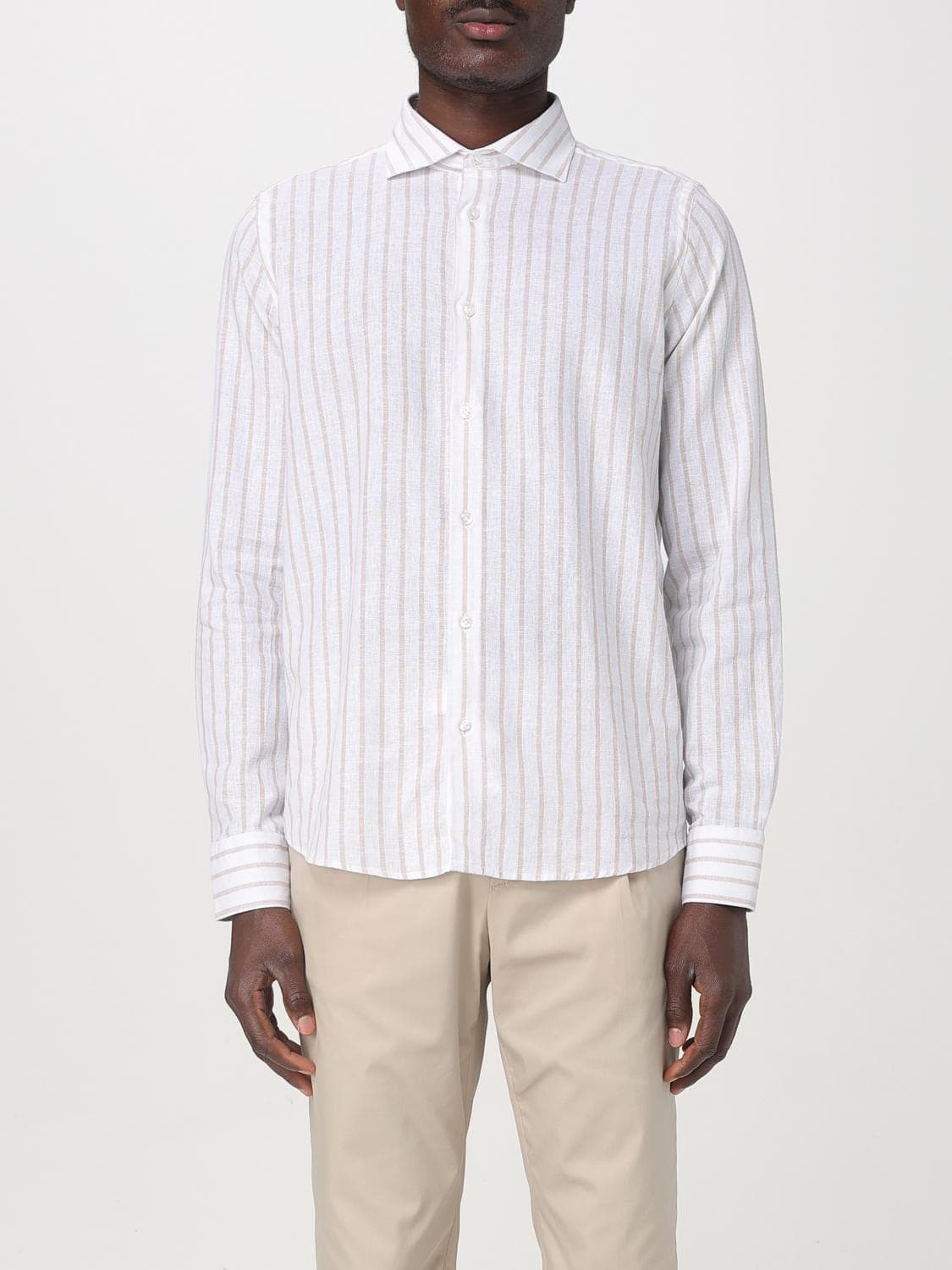 Manuel Ritz Shirt Men color Beige