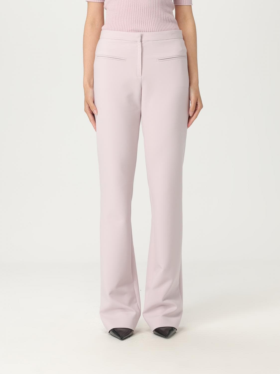 Courrèges Pants Woman color Pink · 44