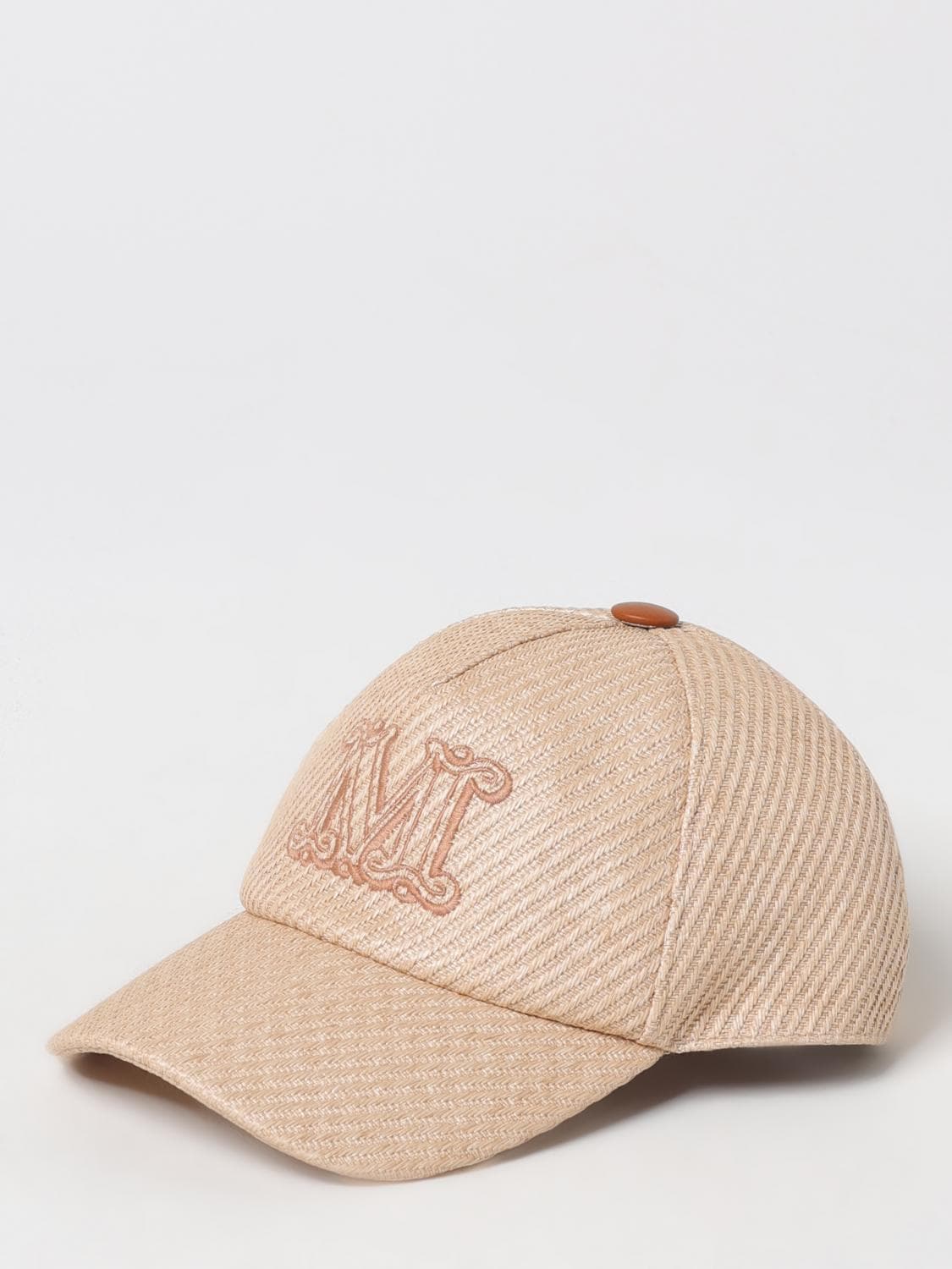 Max Mara Hat Woman color Natural
