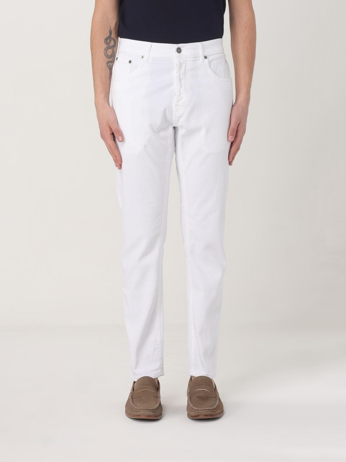 Dondup Jeans Men color White