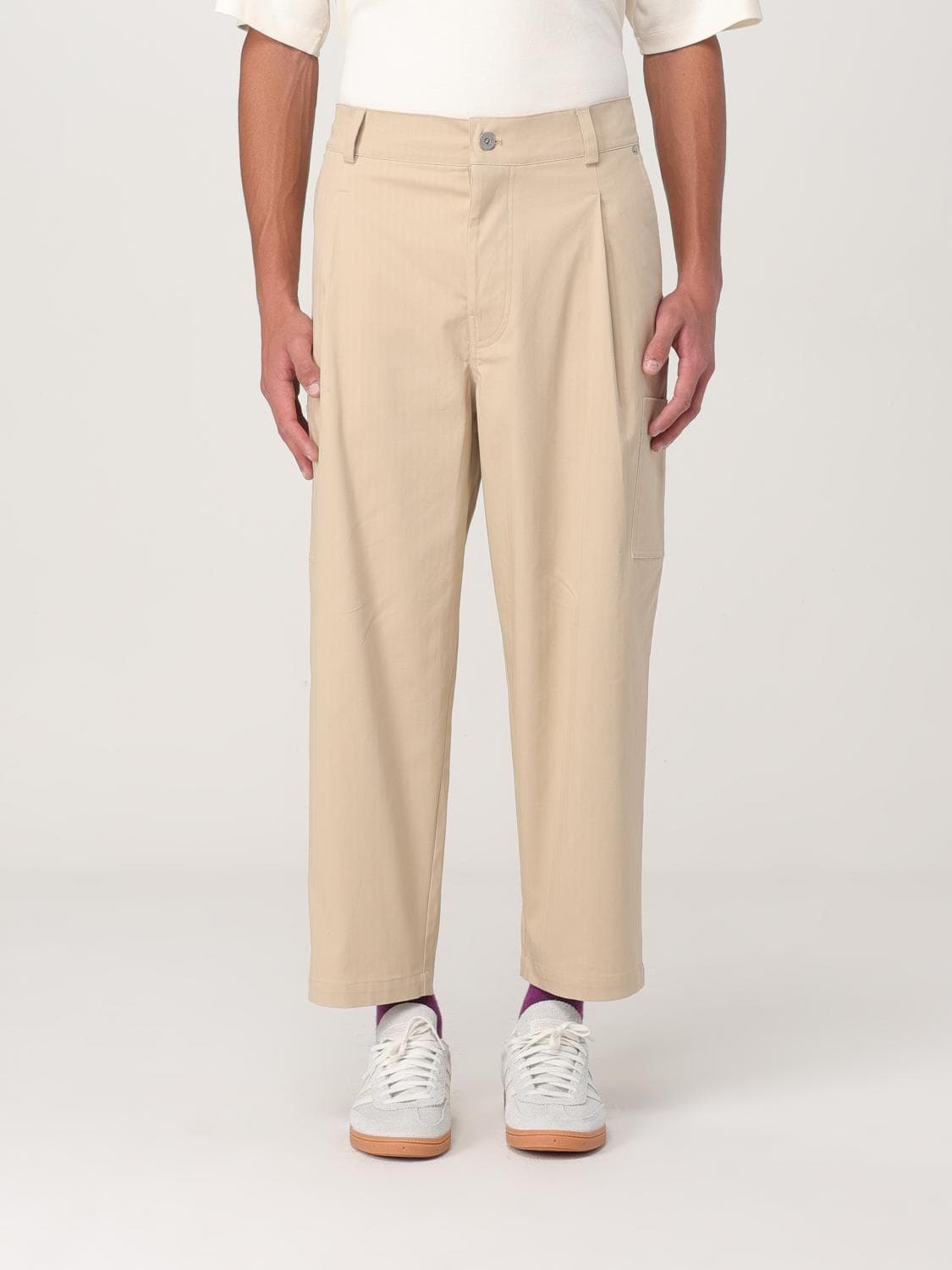 Drôle De Monsieur Pants Men color Beige