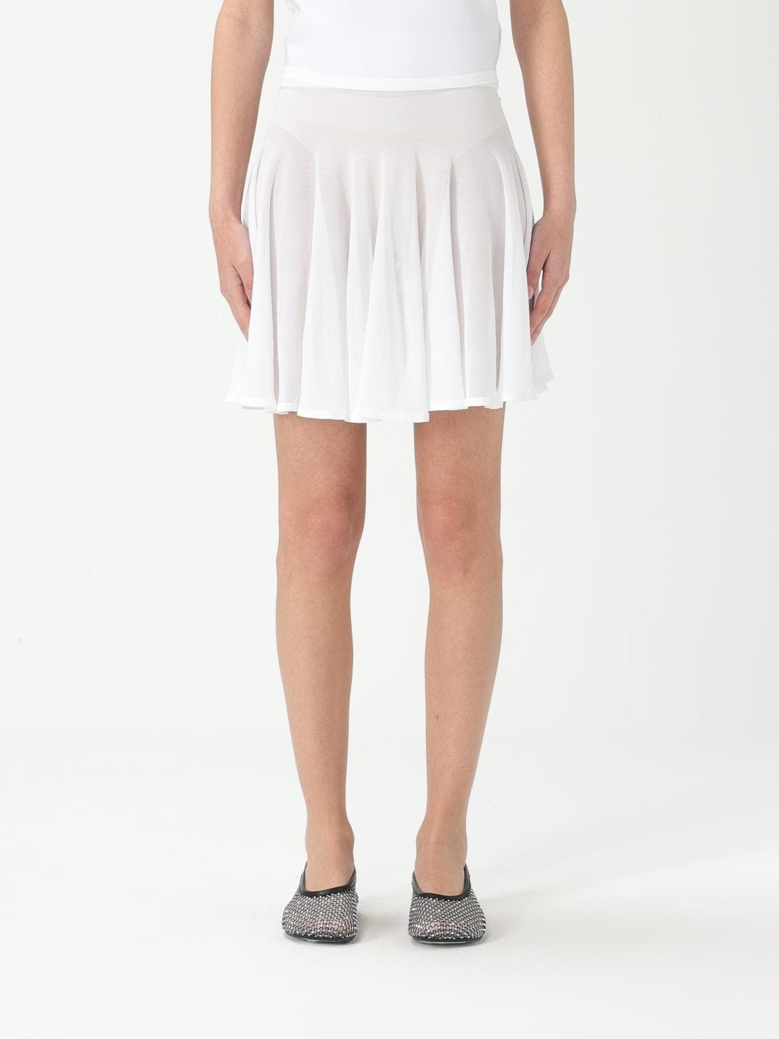 Alaïa Skirt Woman color White