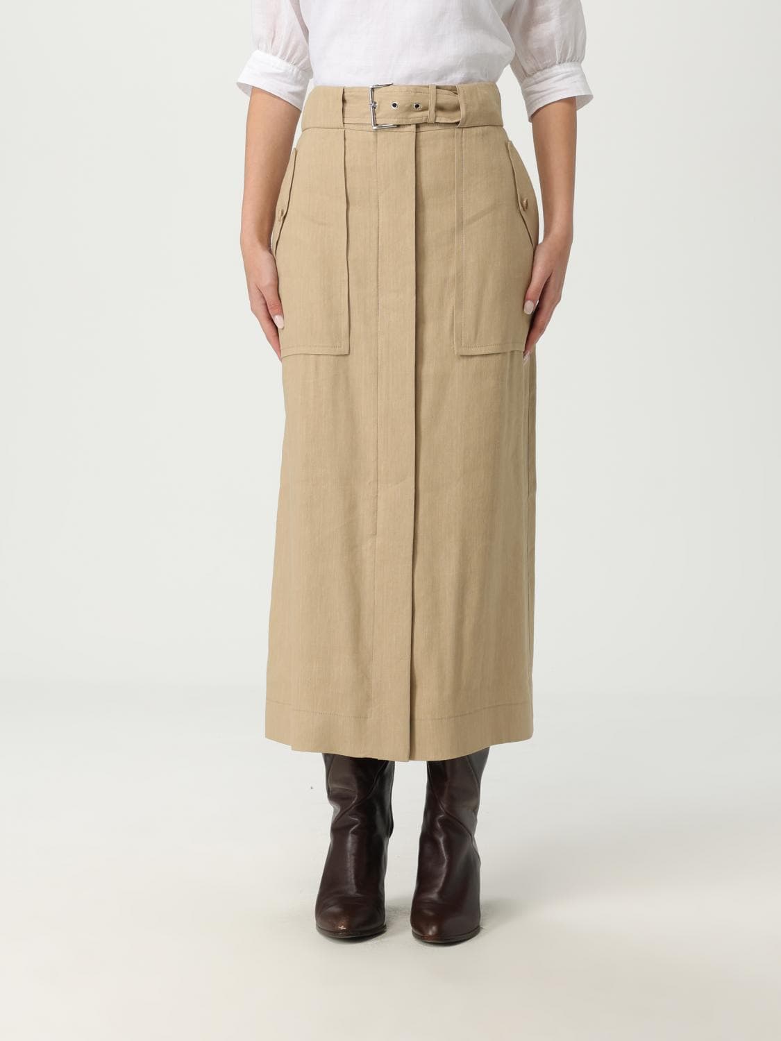 Alberta Ferretti Skirt Woman color Beige · 44