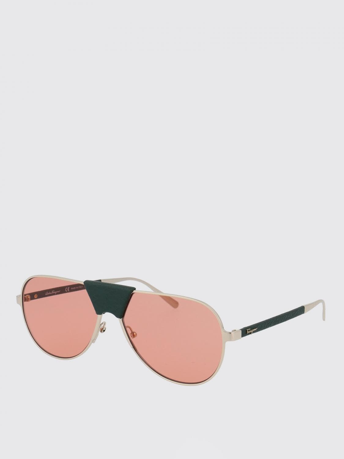 Ferragamo Sunglasses Woman color Gold
