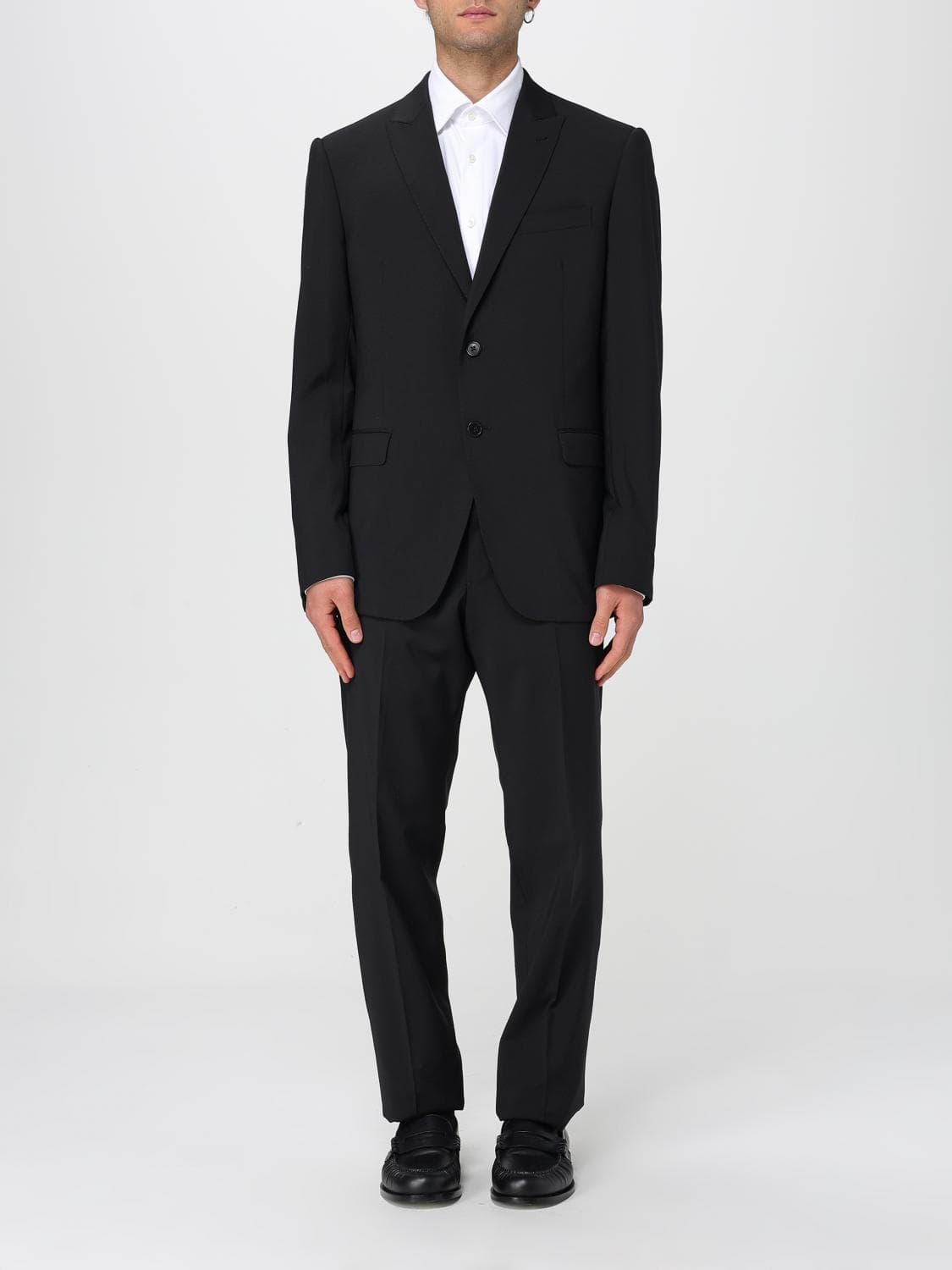 Emporio Armani Suit Men color Black