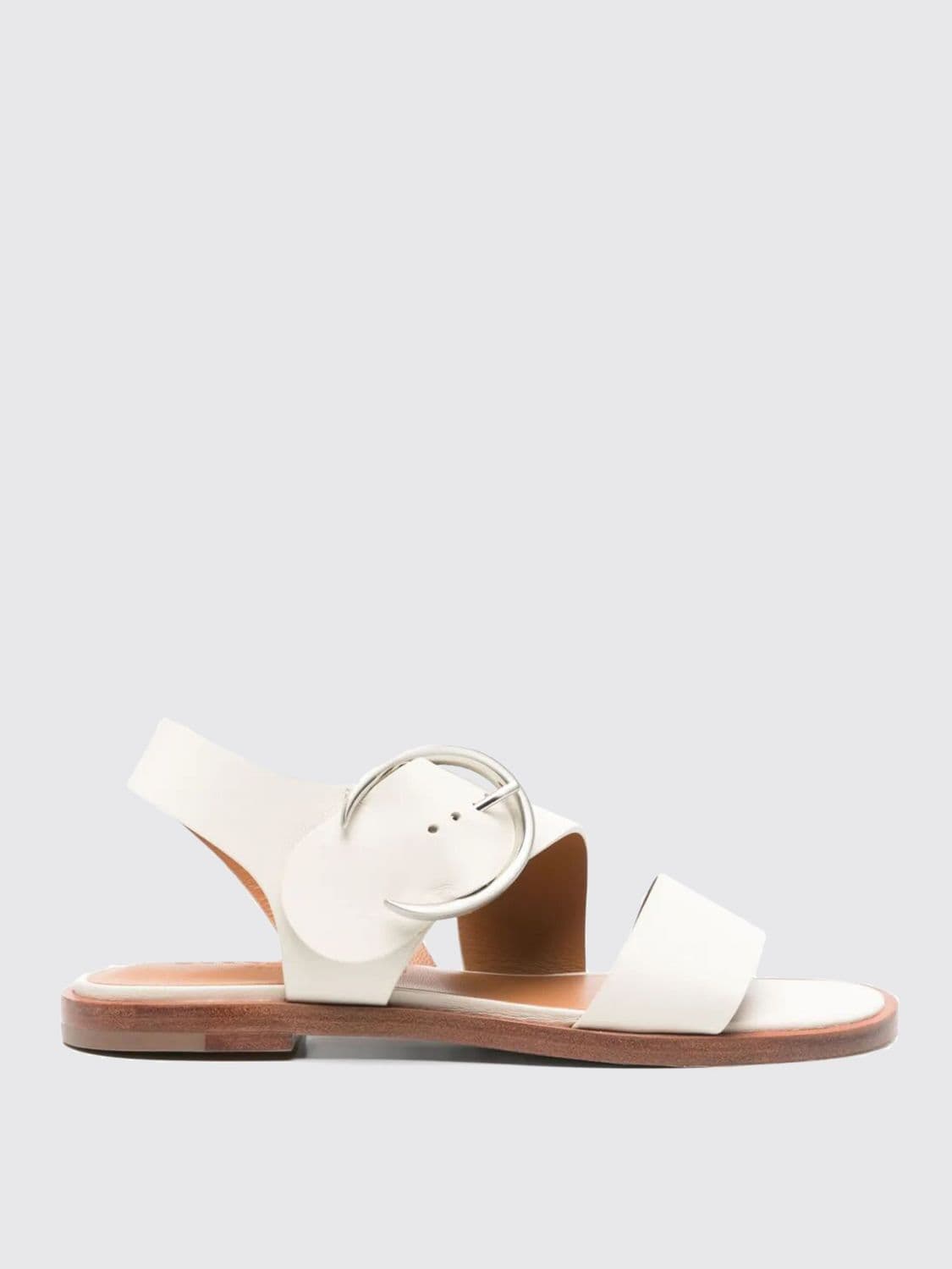 Robert Clergerie Flat Sandal Woman color White