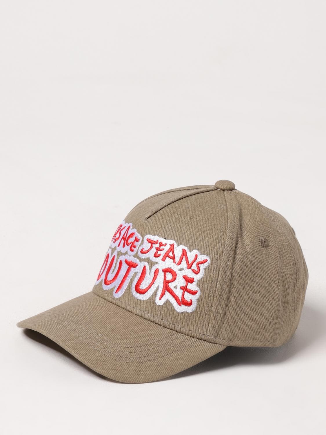 Versace Jeans Couture Hat Men color Safari · OS