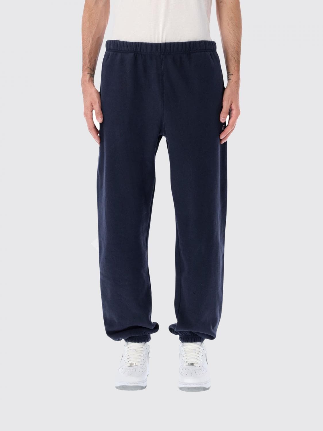 Champion Pants Men color Navy