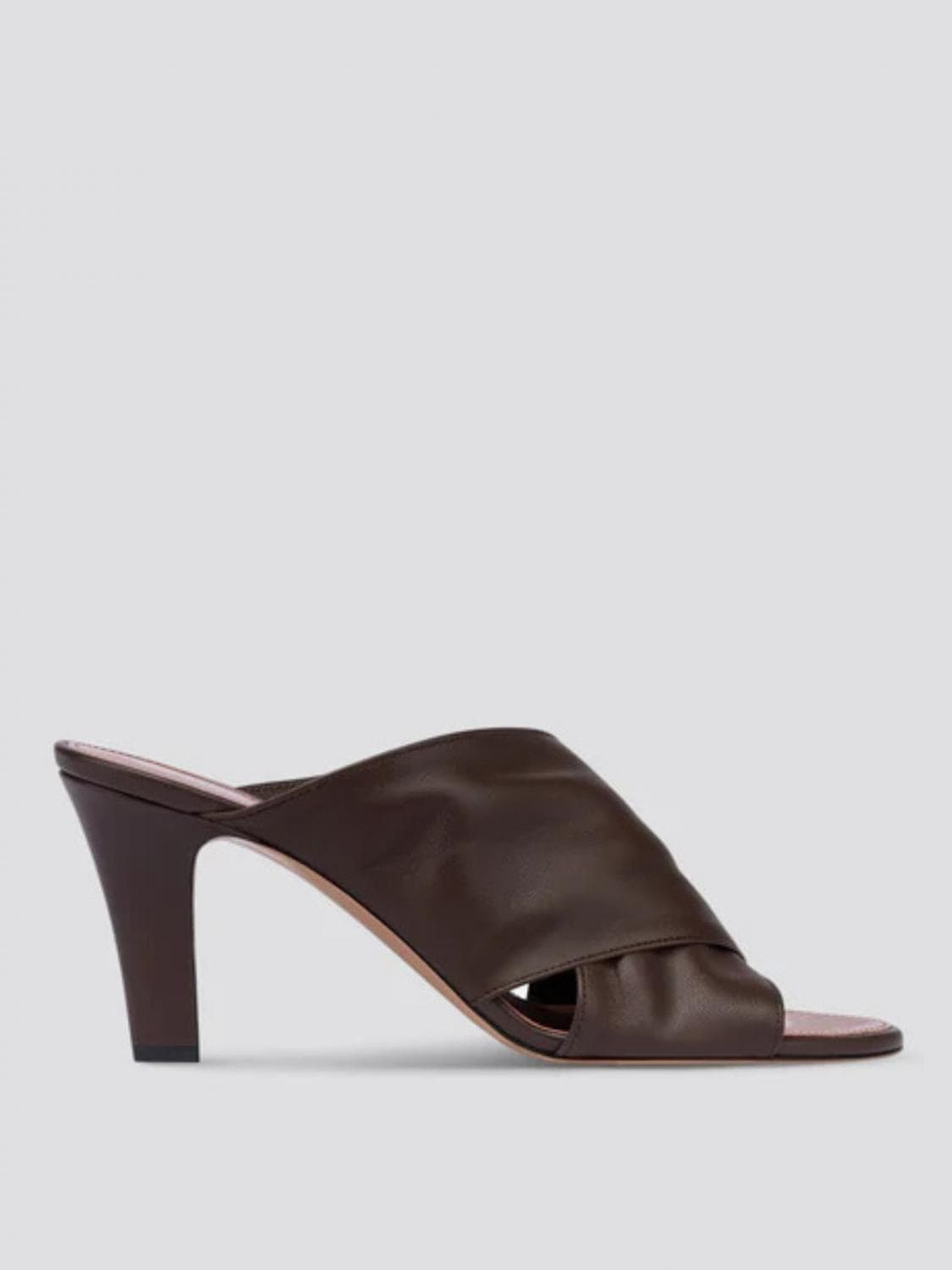 Paris Texas Heeled Sandal Woman color Ebony