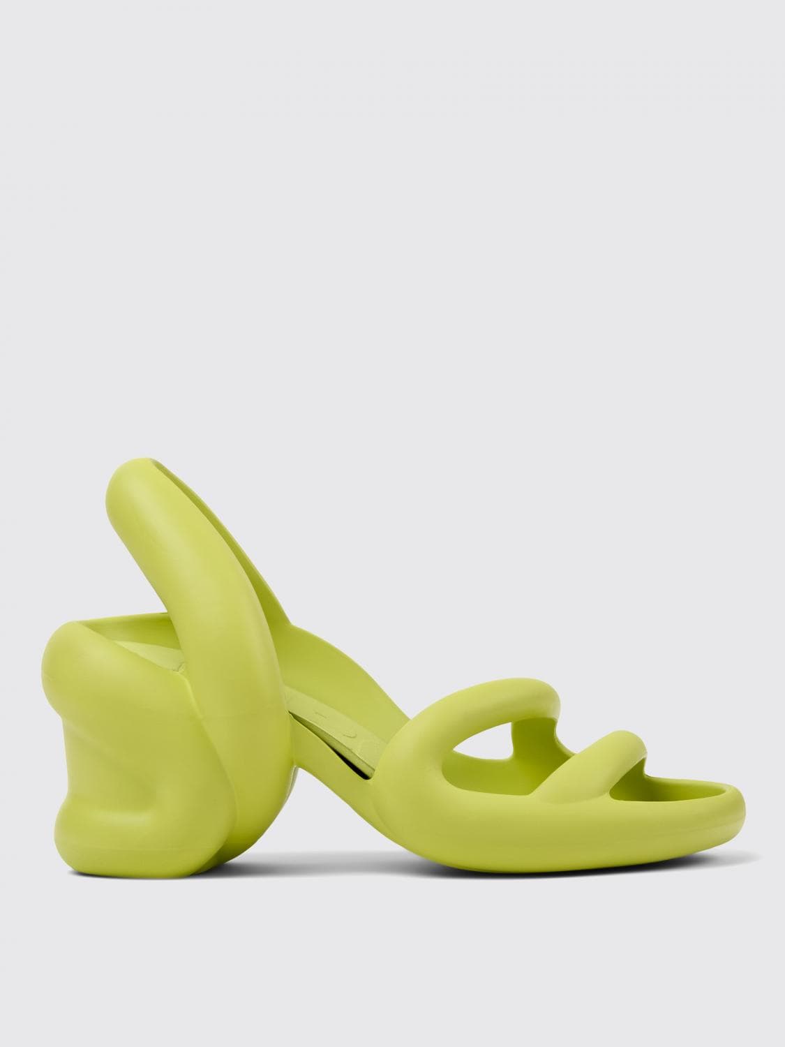 Camper Flat Sandal Woman color Yellow · 36