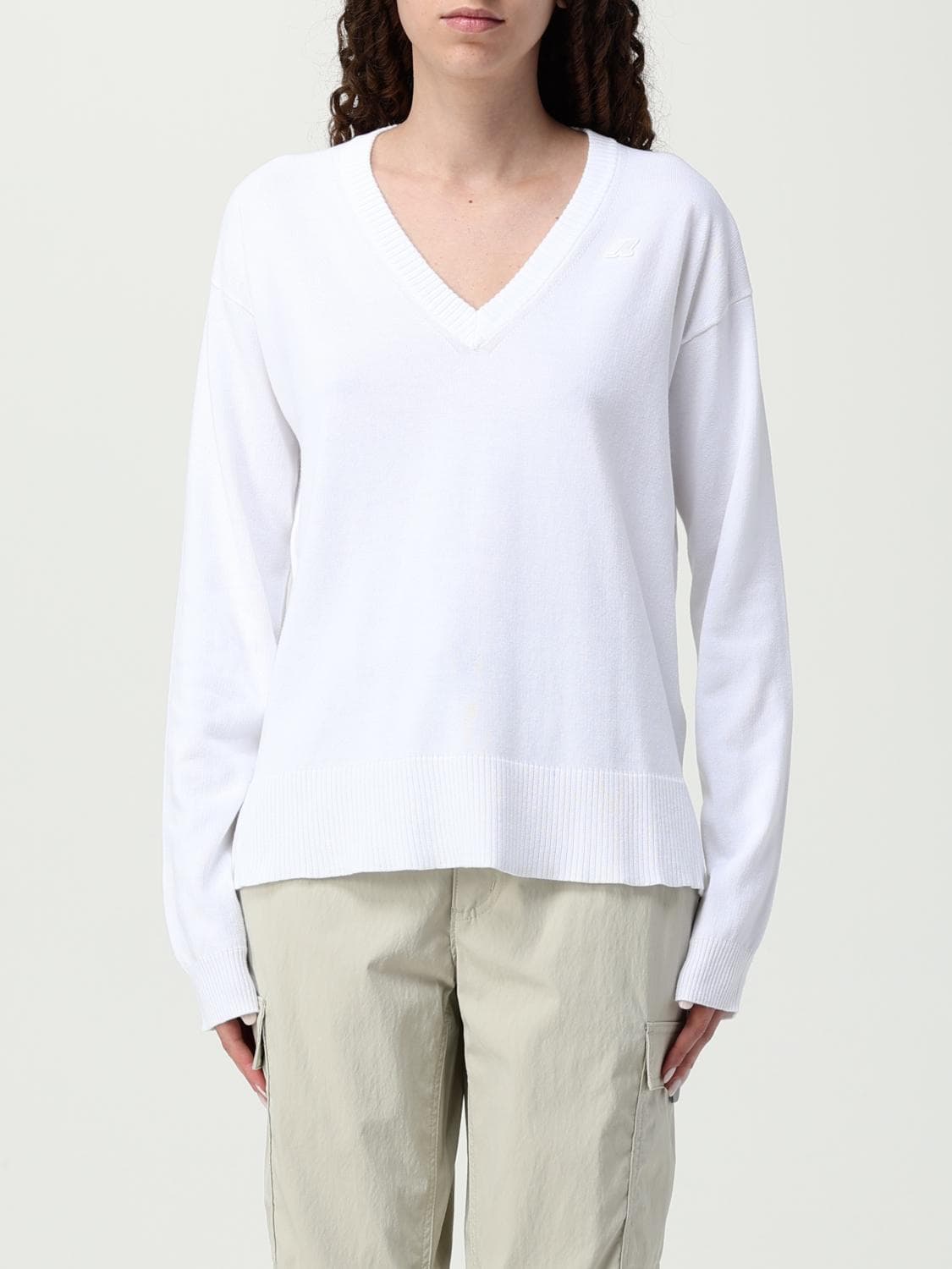 K-Way Sweater Woman color White