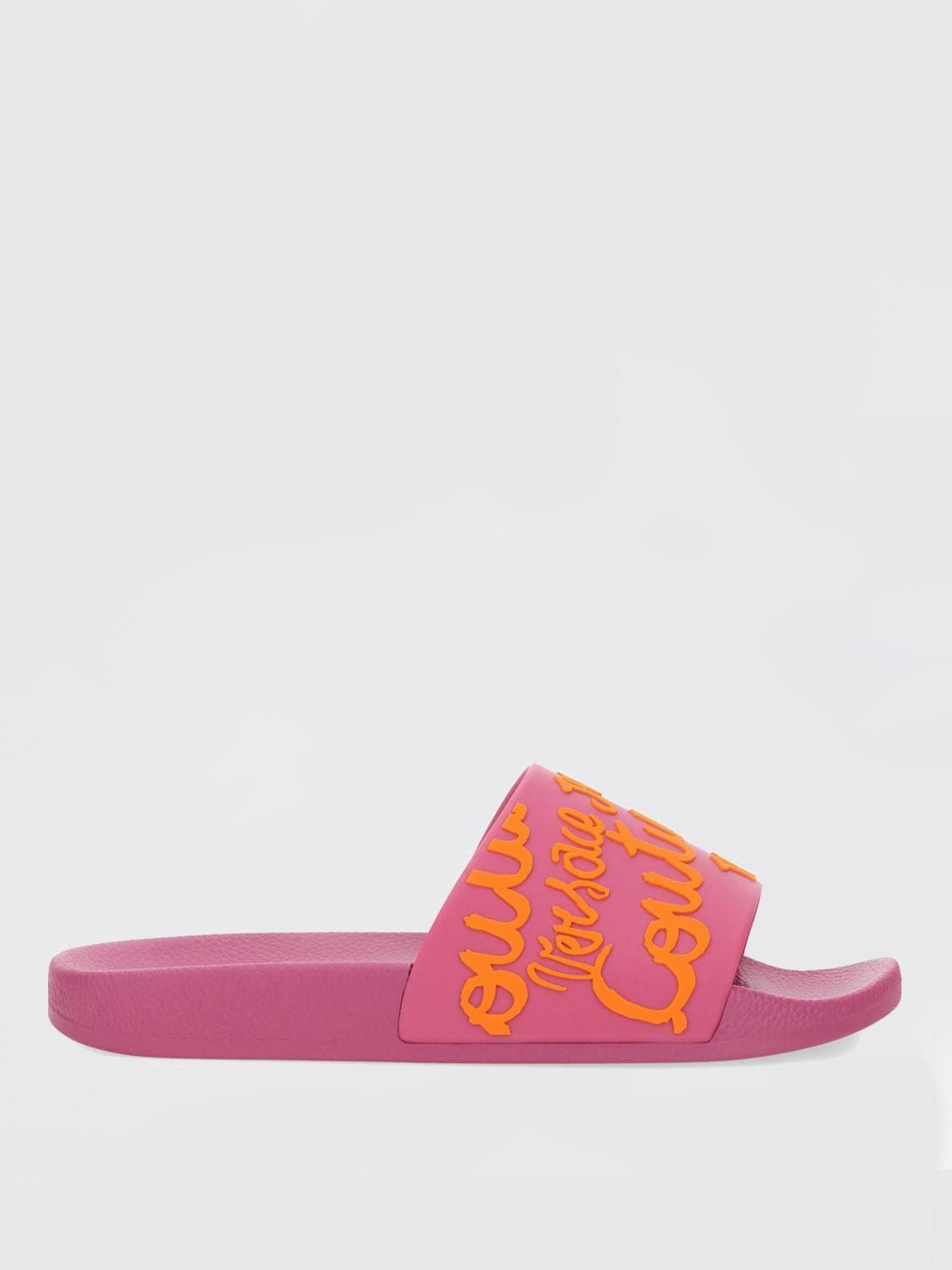 Versace Jeans Couture Heeled Sandal Woman color Pink