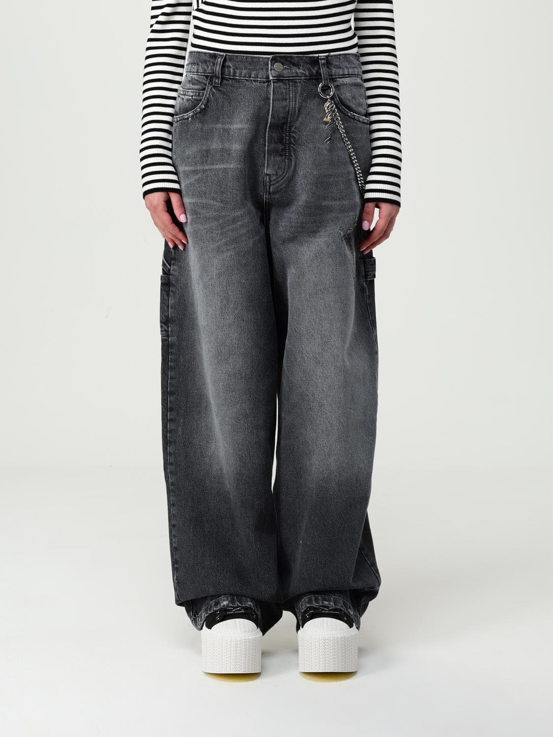 Marc Jacobs Jeans Woman color Grey