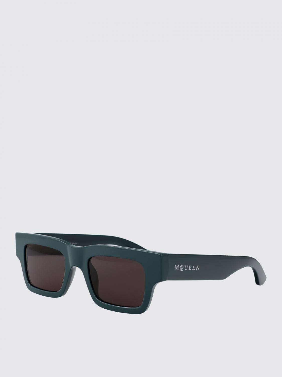 Mcqueen Sunglasses Men color Green