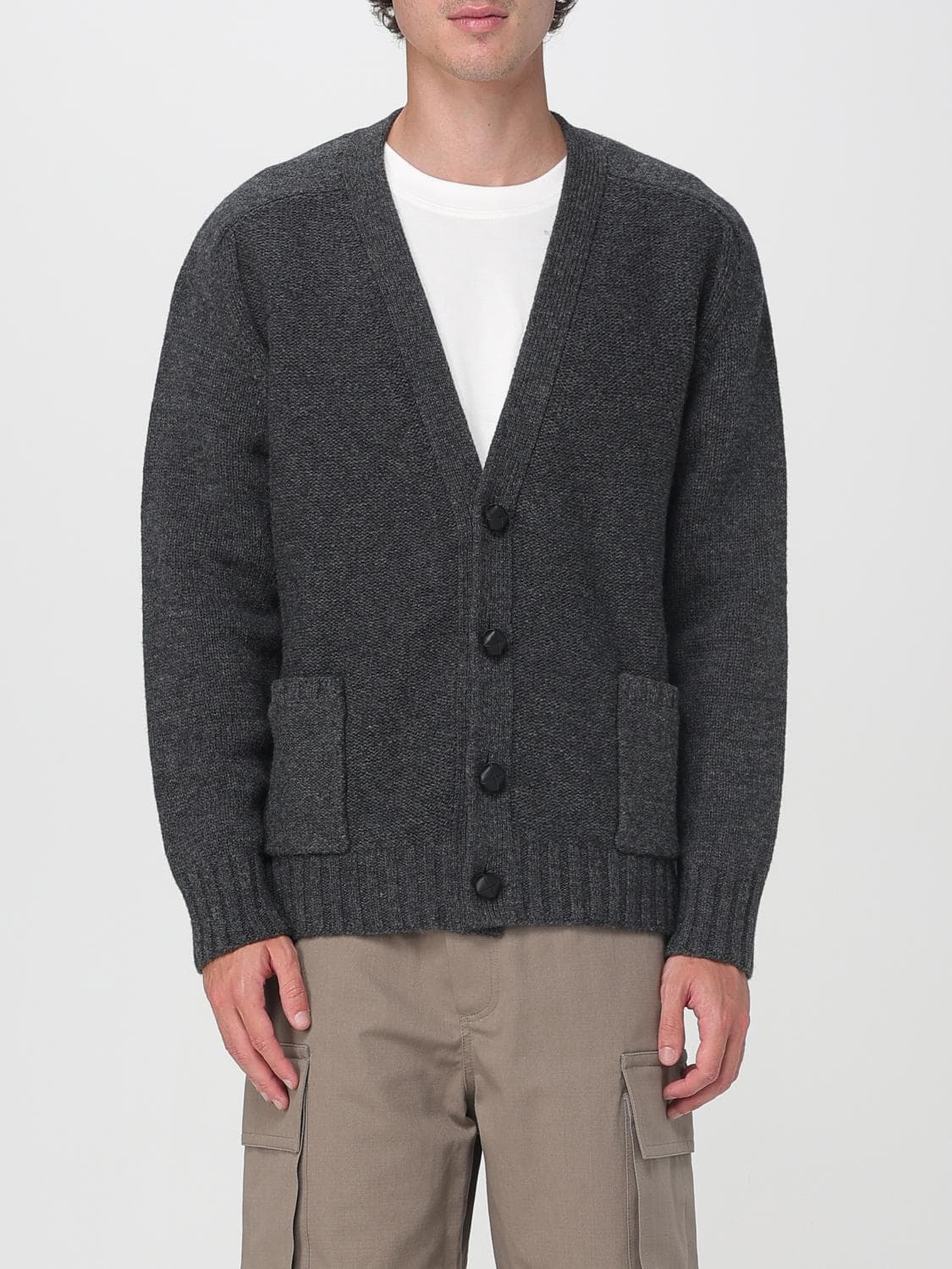 Bottega Veneta Sweater Men color Grey