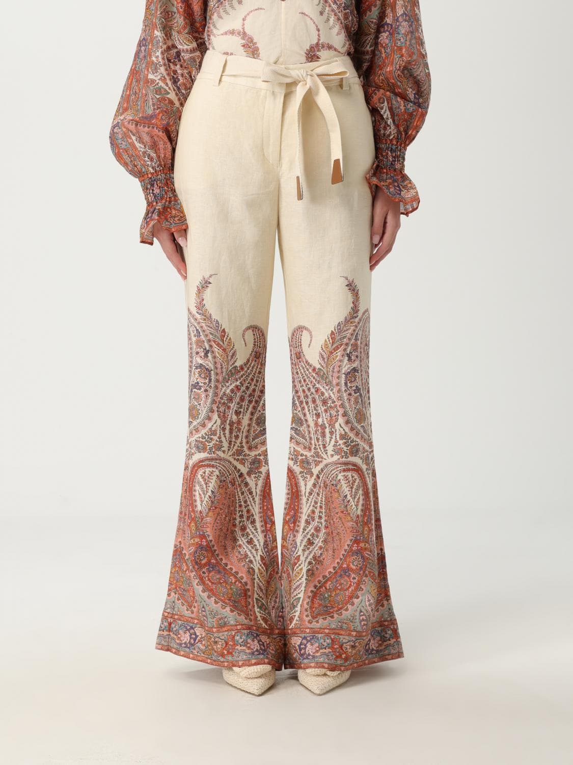 Zimmermann Pants Woman color Multicolor