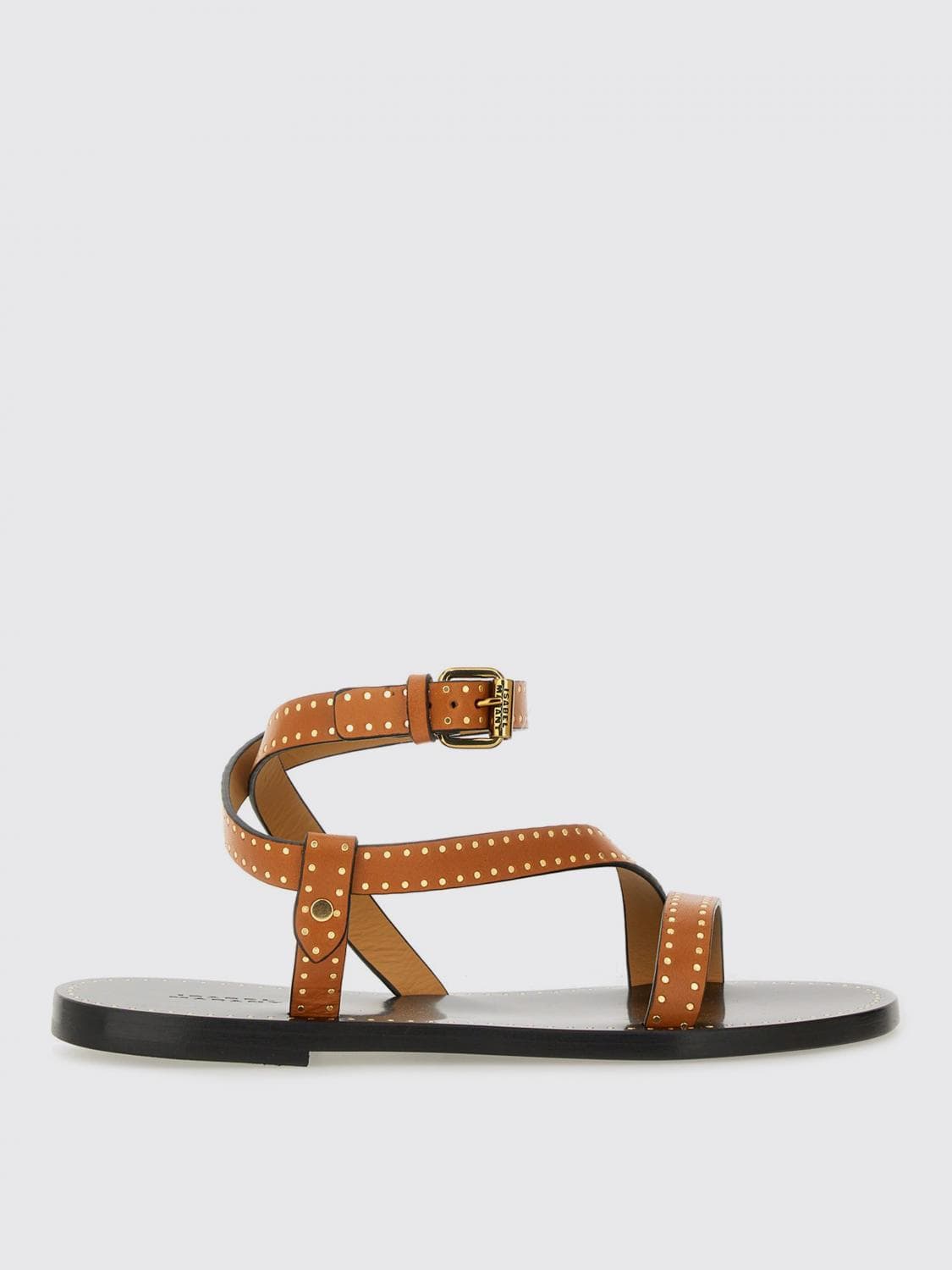 Isabel Marant Flat Sandal Woman color Brown