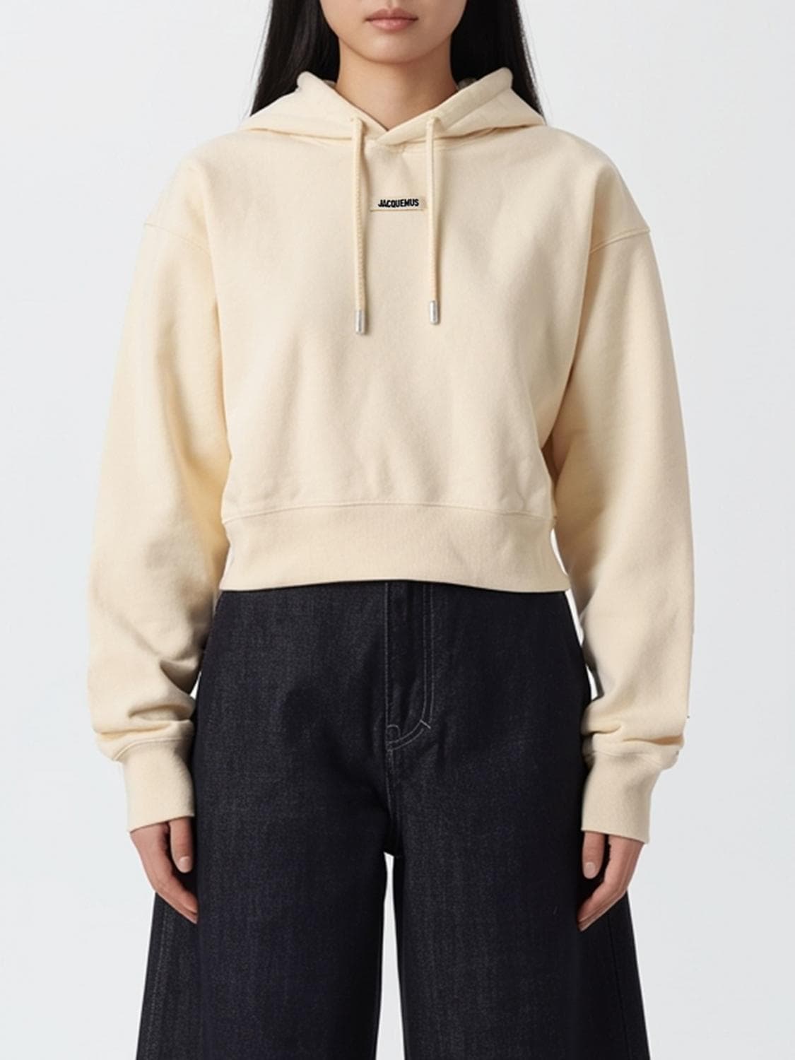 Jacquemus Sweatshirt Woman color Beige