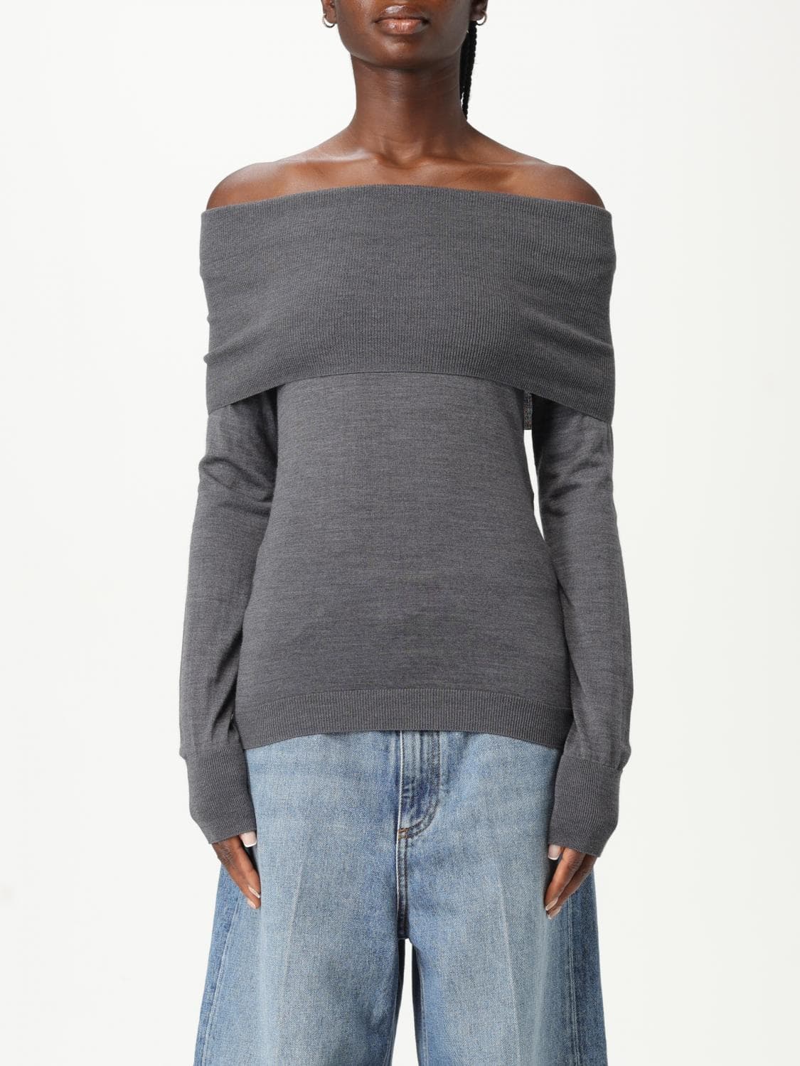 Stella Mccartney Top Woman color Grey