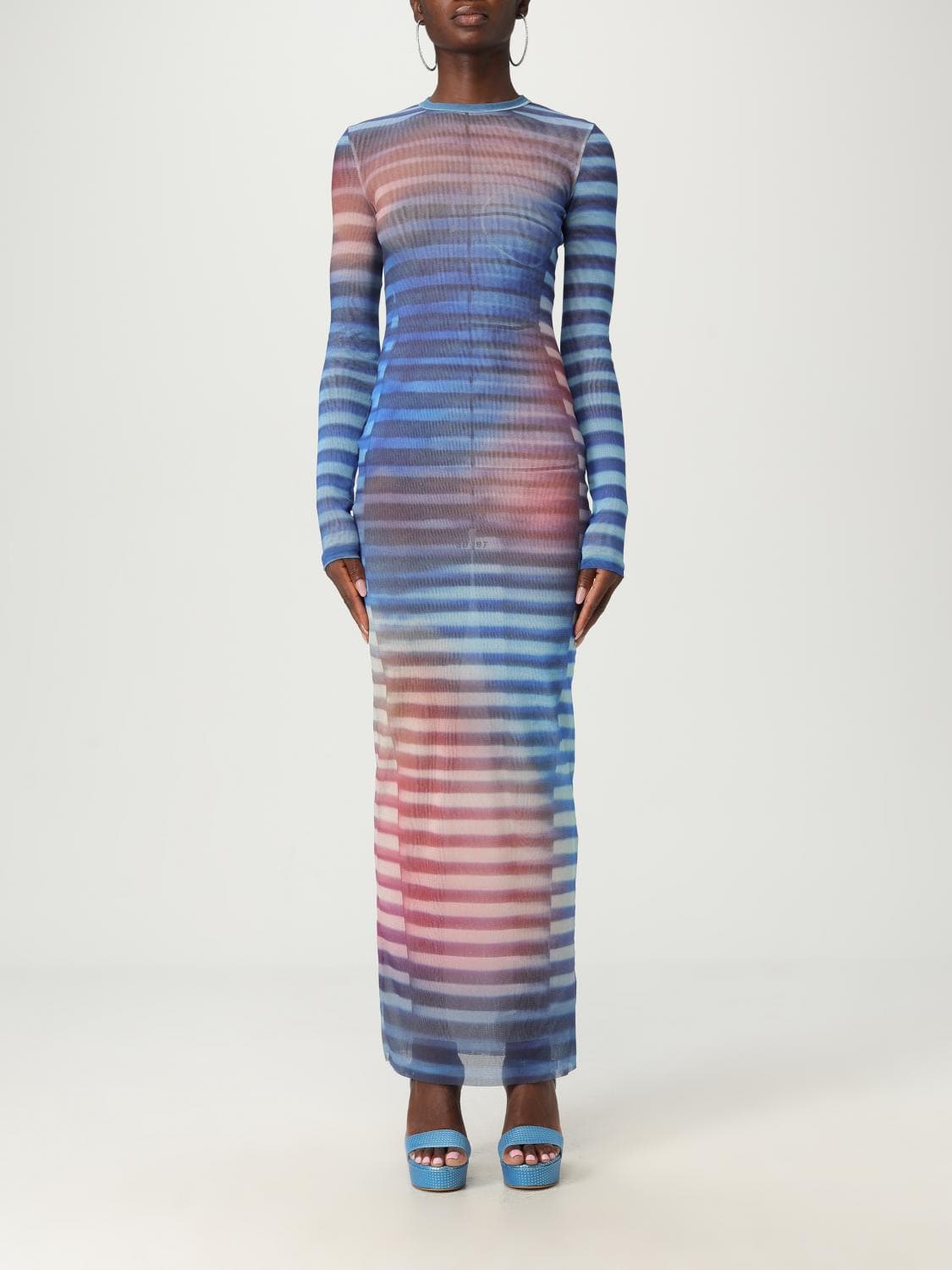 Jean Paul Gaultier Dress Woman color Blue