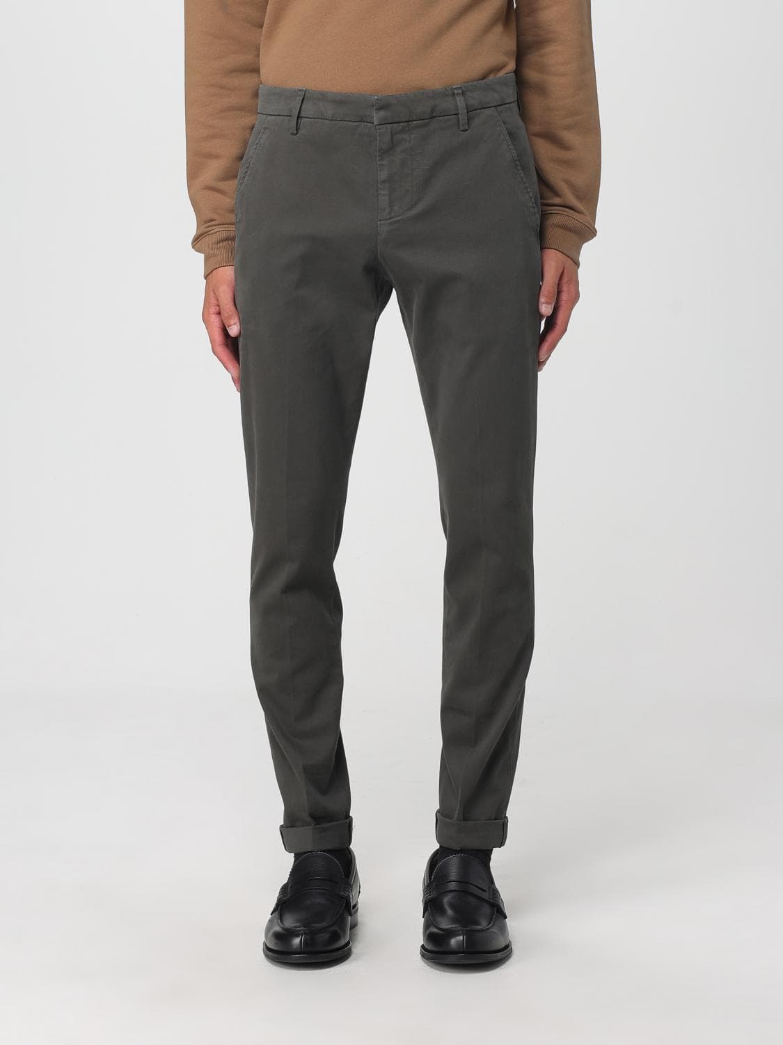 Dondup Pants Men color Brown