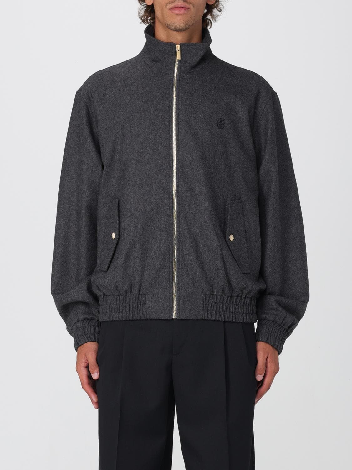 Drôle De Monsieur Jacket Men color Grey
