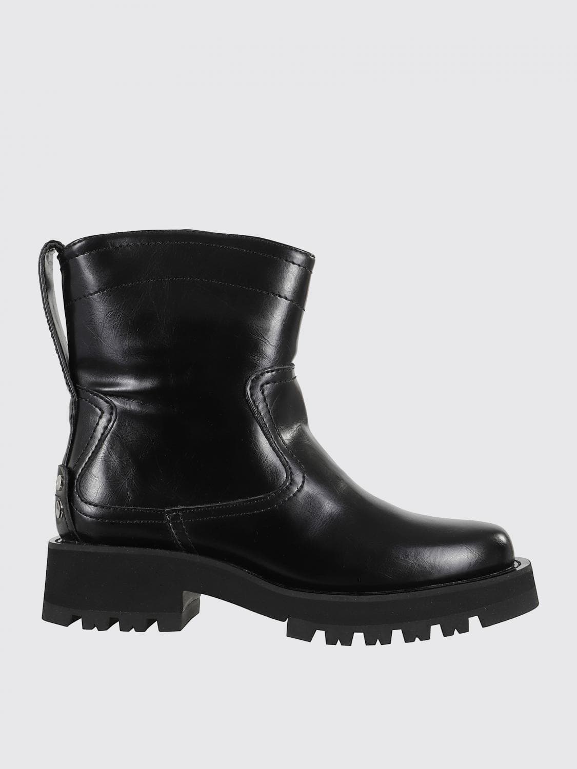 Ganni Boots Woman color Black