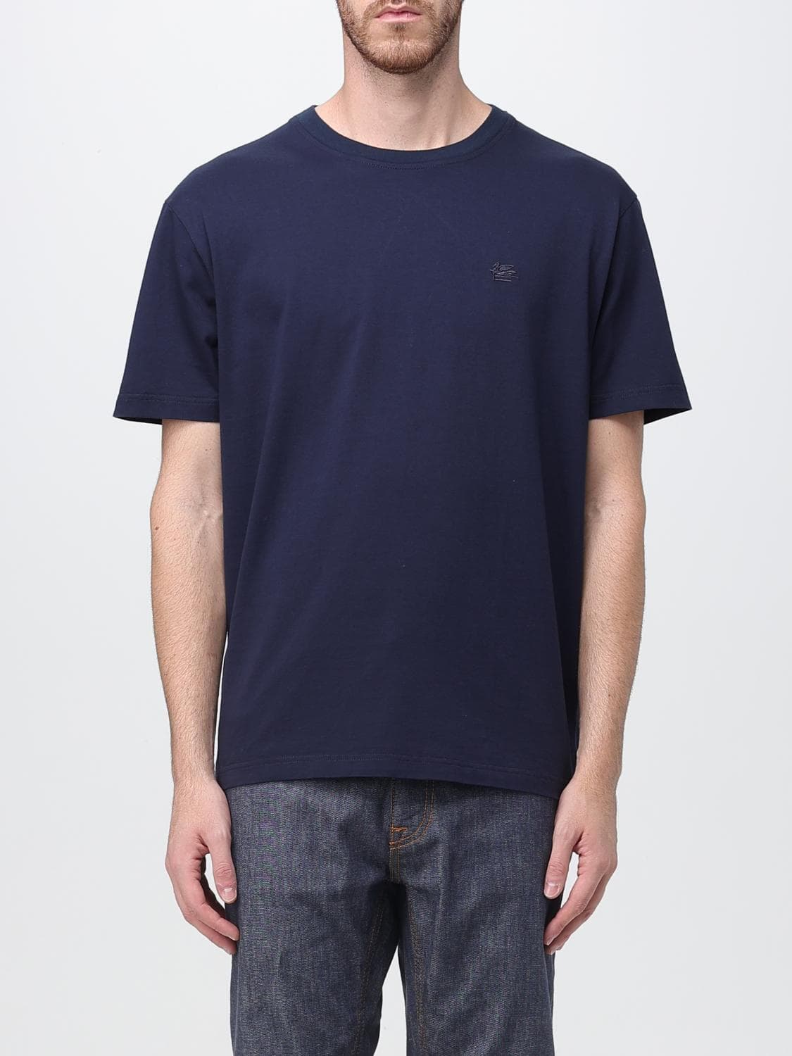 Etro T-Shirt Men color Blue