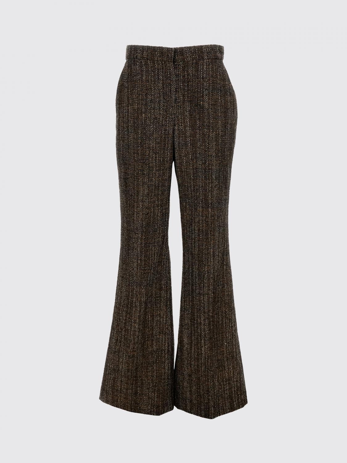 Fendi Pants Woman color Red