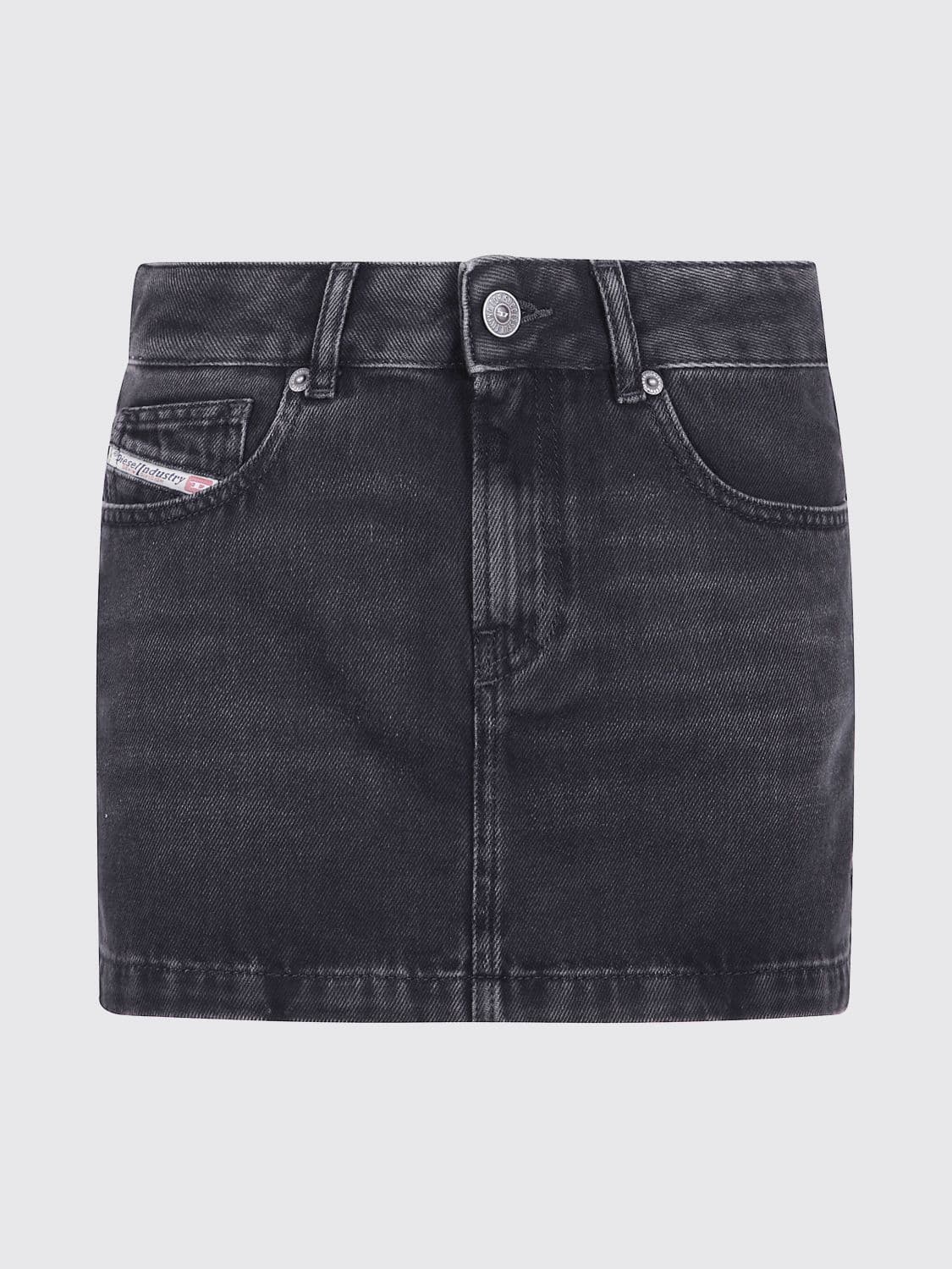 Diesel Skirt Woman color Denim